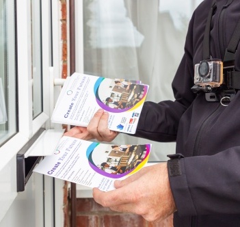 Leaflet Distribution Man